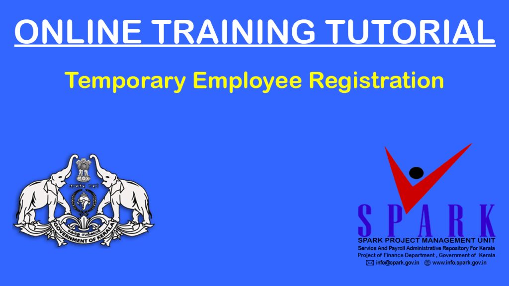 Temporary Employee Registration Module